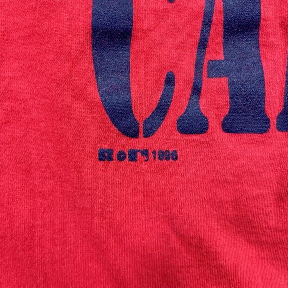 VTG St. Louis Cardinals T-Shirt Mens Large L Red MLB Russell USA Made Dated RARE - Picture 4 of 10